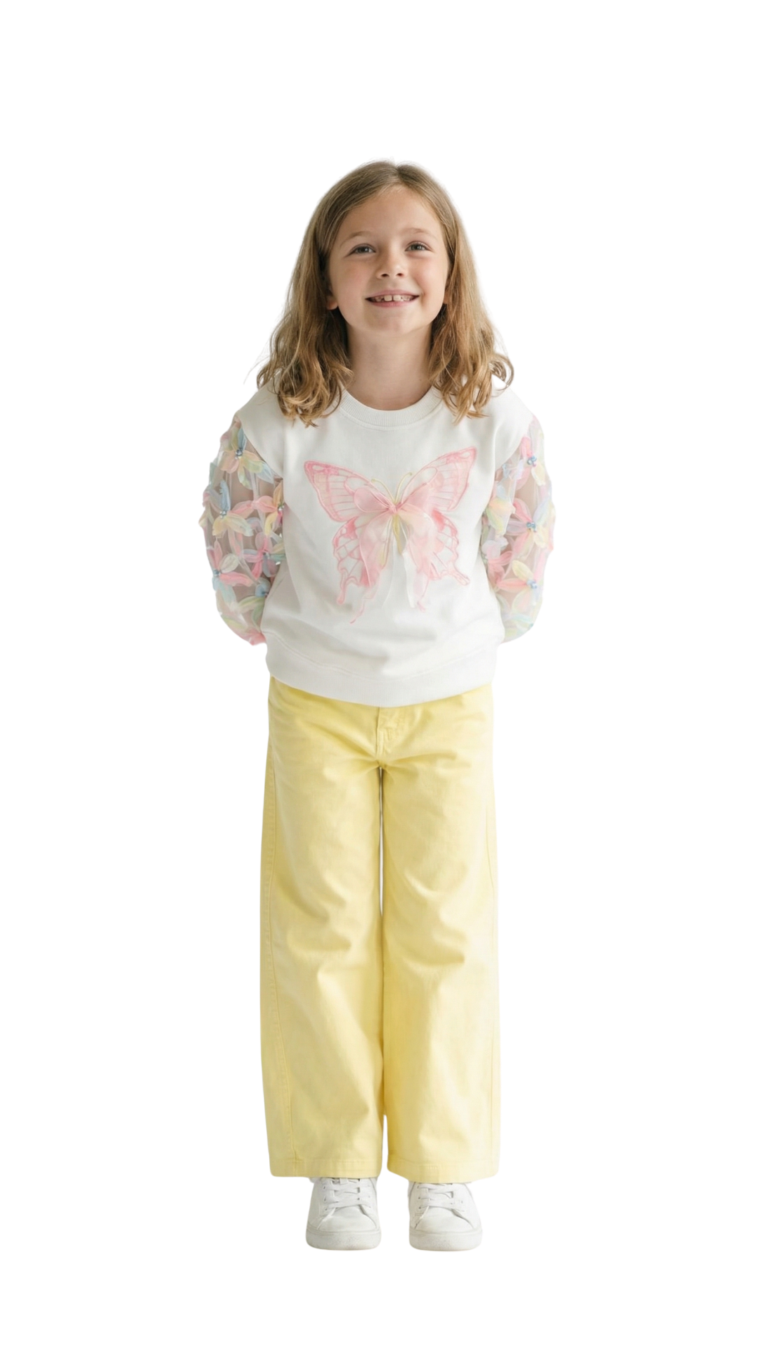 Little Star Skyline Jeans displayed on a model, showcasing slim fit denim with classic five-pocket design.