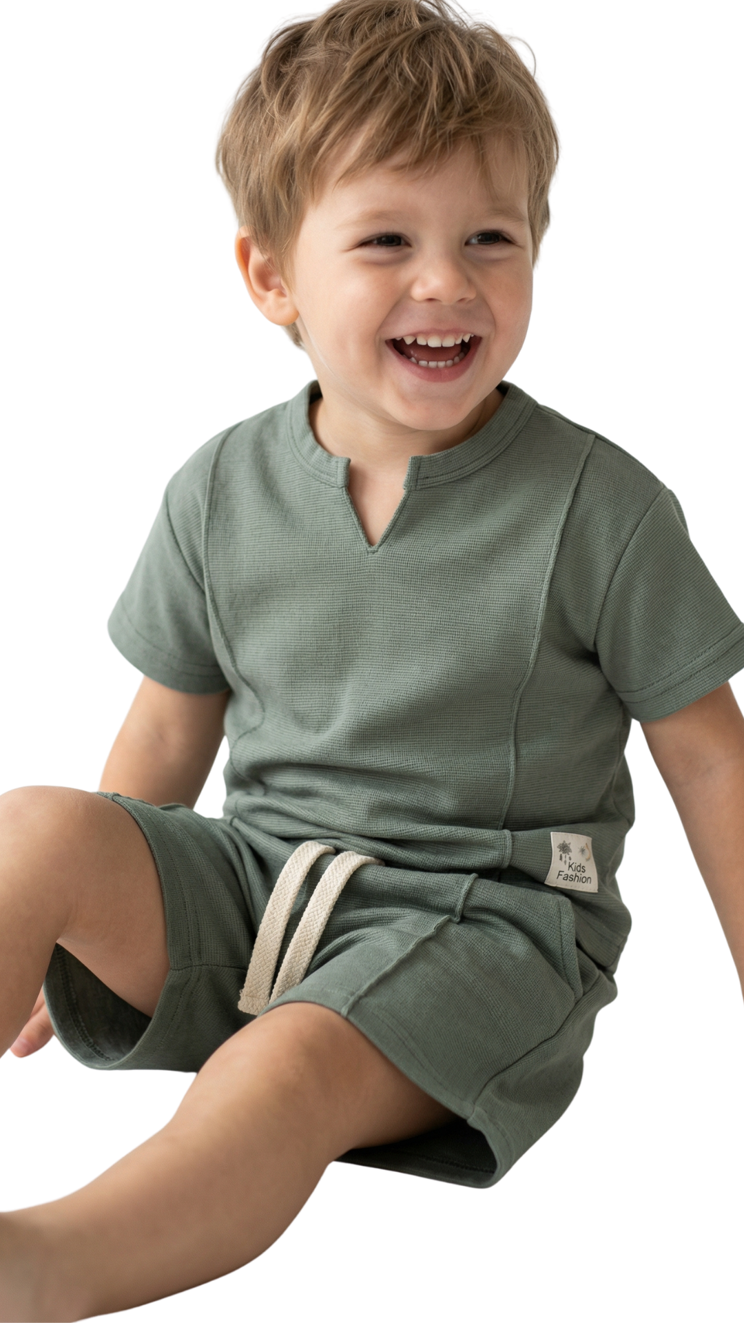 Colorful Sage Adventure Set for kids by Bobby Jr Kids Wear, includes playful clothing pieces with fun patterns and comfortable fabrics.