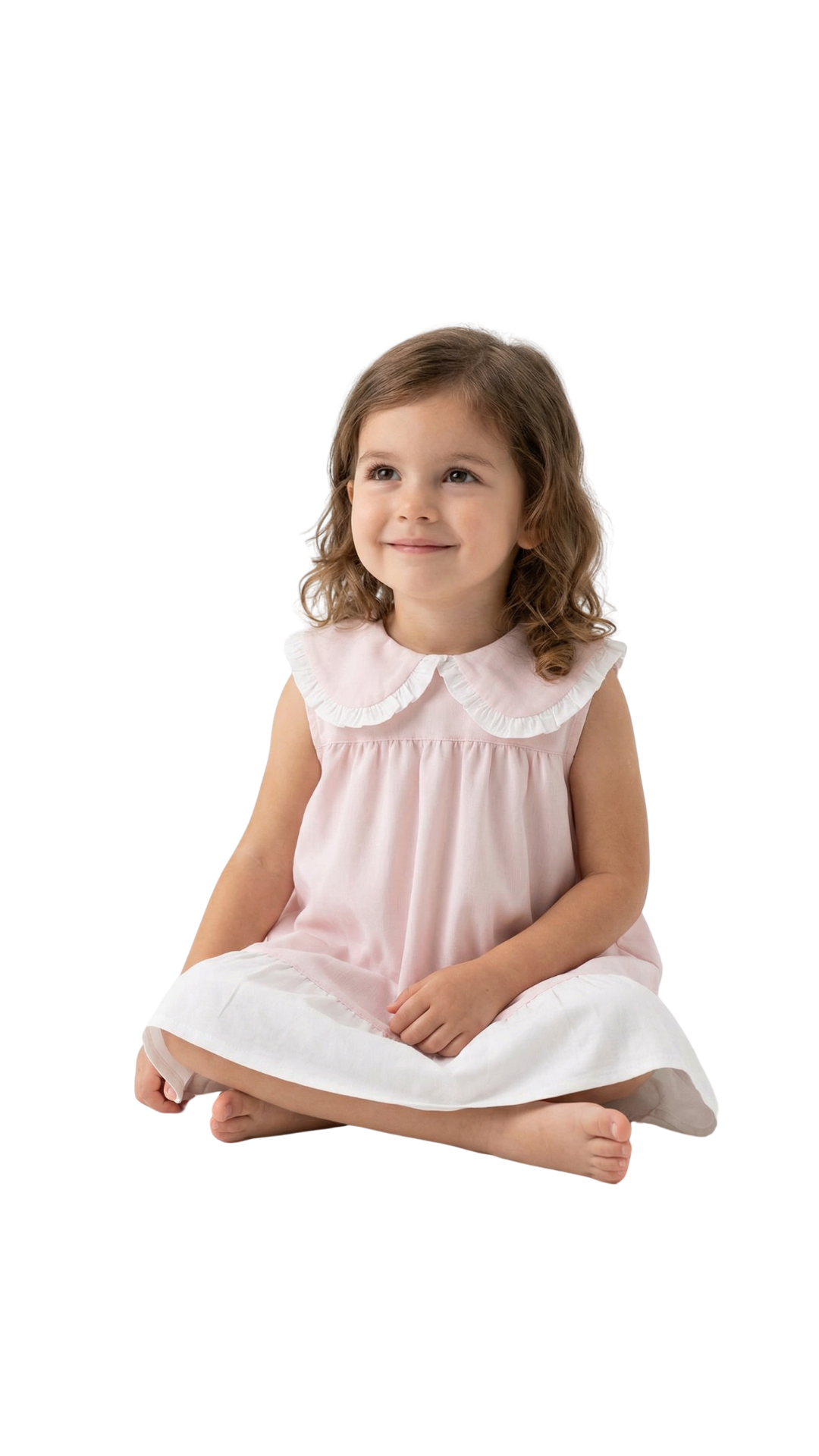 Little Grace dress from Bobby Jr Kids Wear featuring a charming design, perfect for young girls, shown in a colorful fabric.