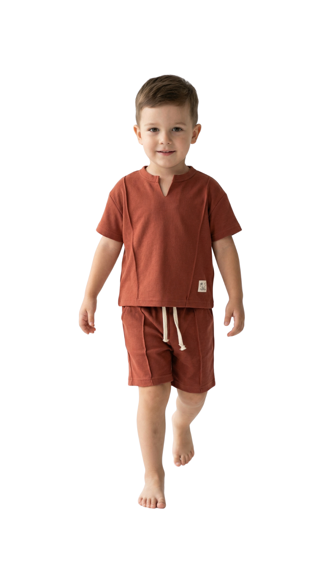 Colorful Bobby Jr Kids Wear Sage Adventure Set for children, featuring playful design and comfortable fabric for outdoor activities.