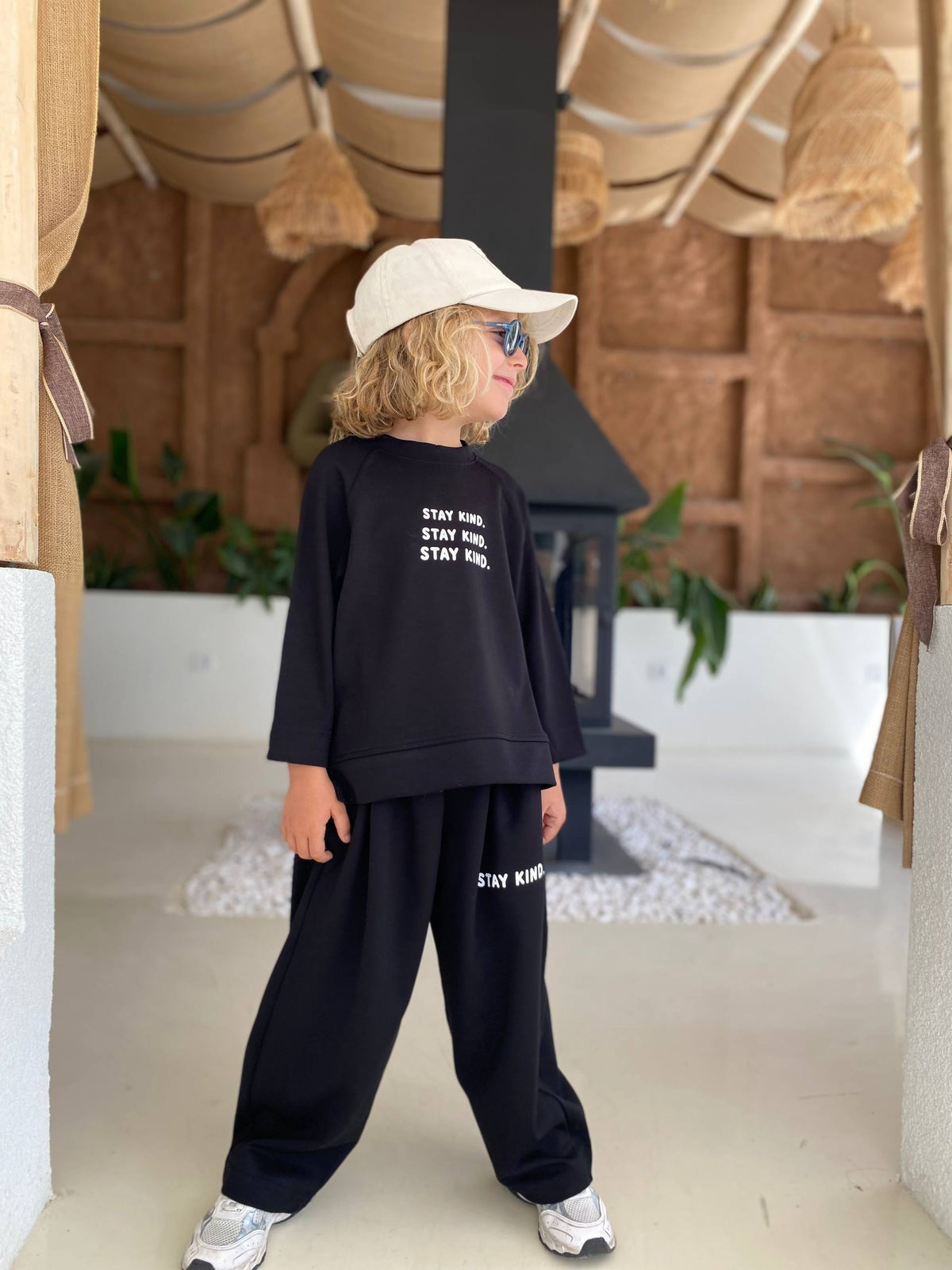 Stay Kind Relaxed Two-Piece Set