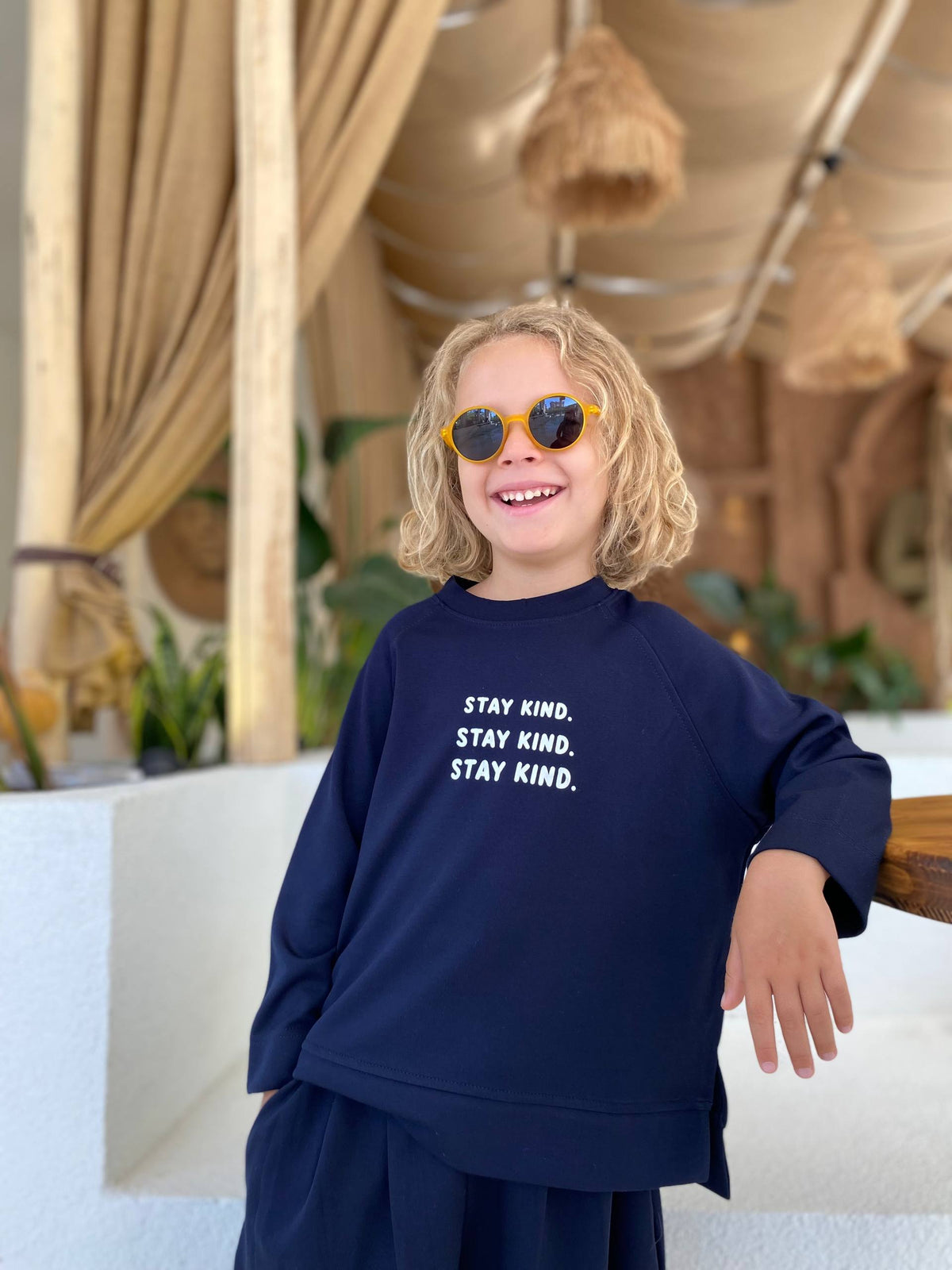 Stay Kind Relaxed Two-Piece Set