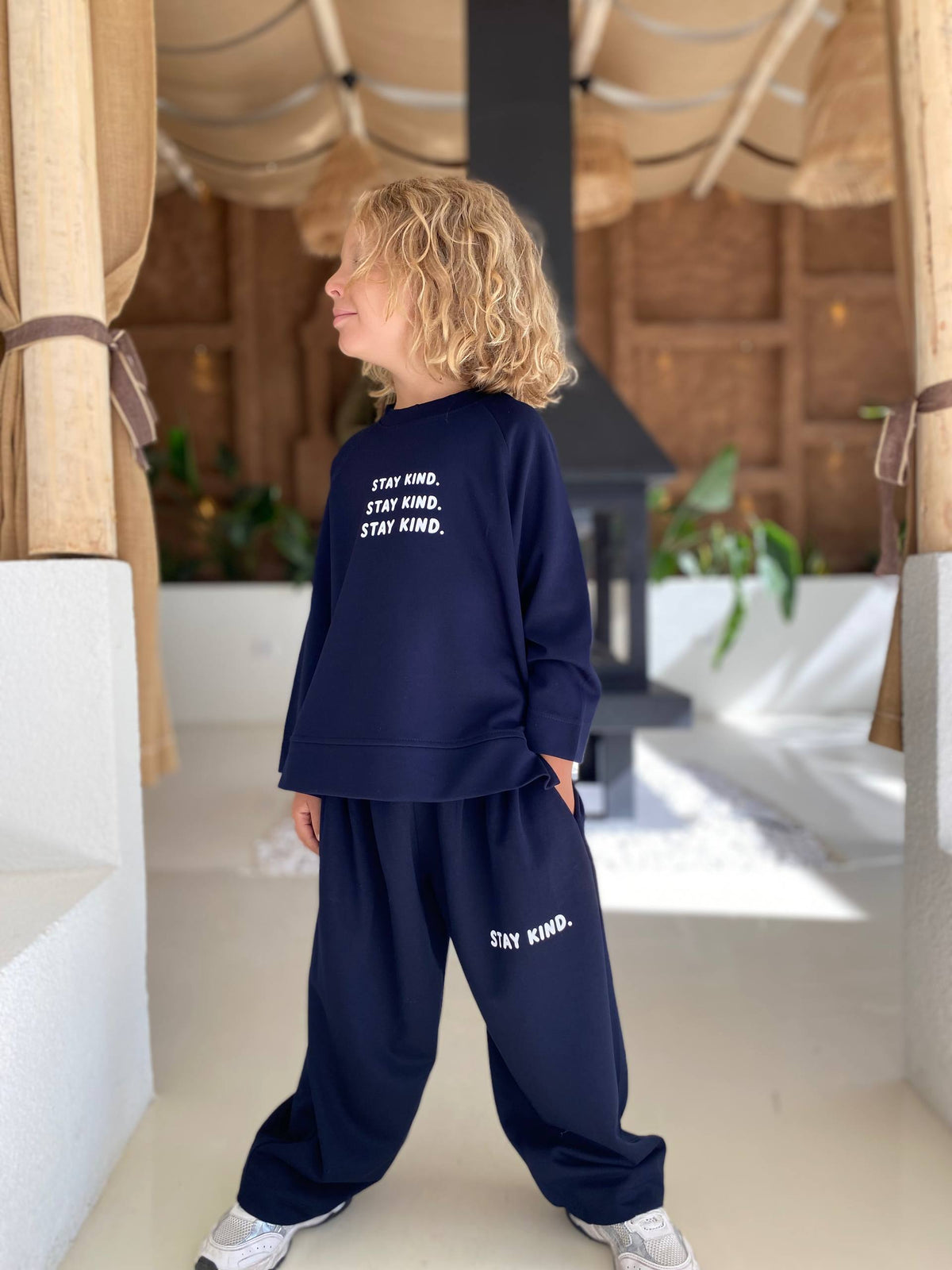 Stay Kind Relaxed Two-Piece Set