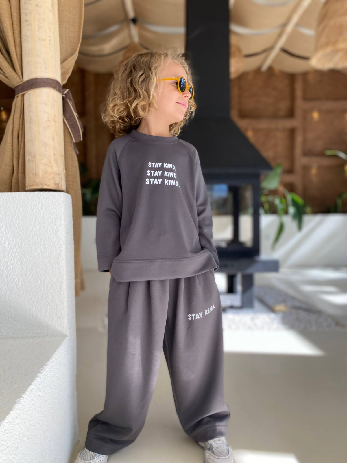 Stay Kind Relaxed Two-Piece Set