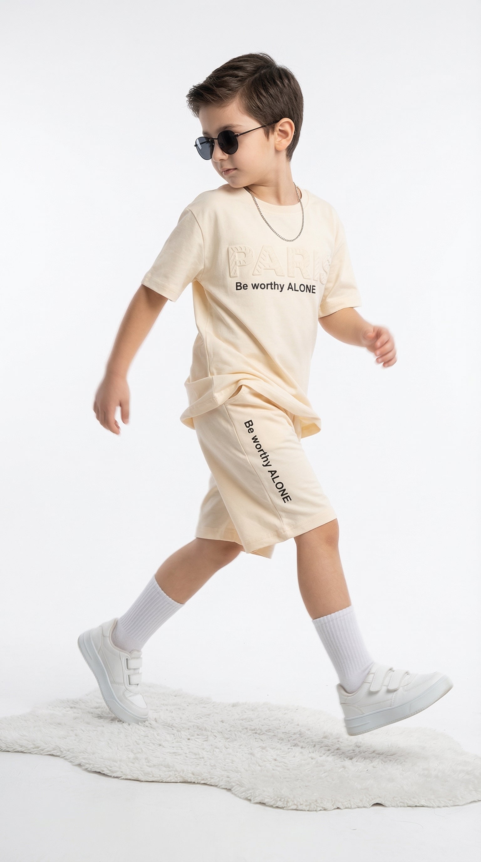 Kocak Kids Bold Move Set for kids, featuring colorful, stylish clothing pieces arranged on a flat surface.