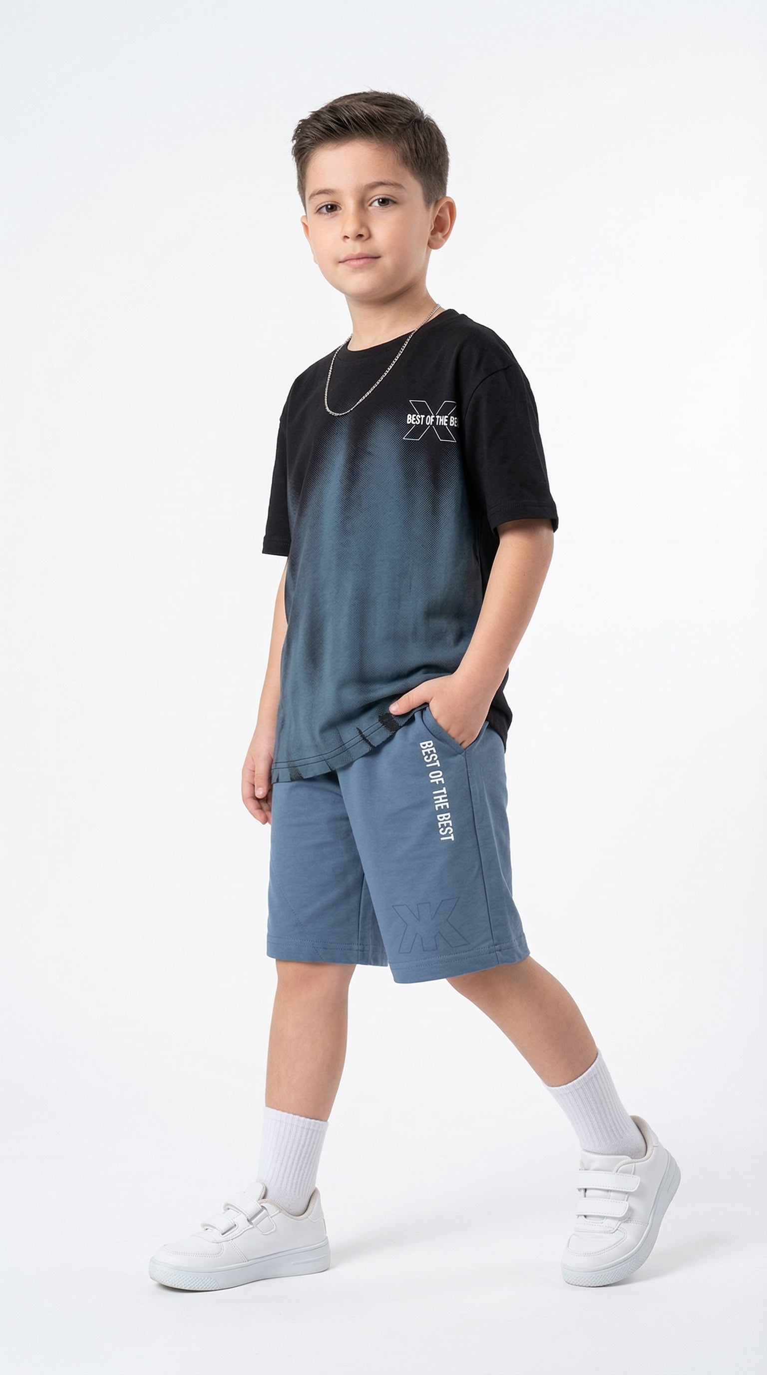Urban Motion kids' sports set by Kocak Kids featuring a stylish, comfortable athletic outfit for active children.